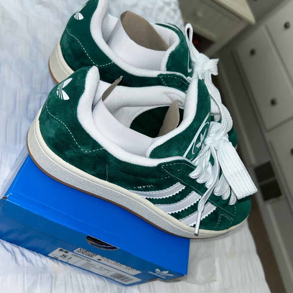 Adidas Campus 00s Shoes Green - Picture 10 of 12